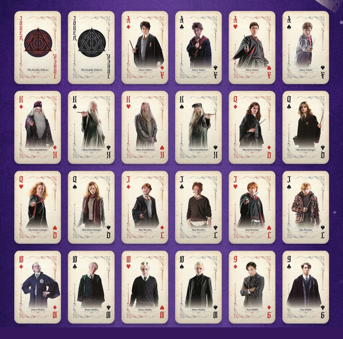 Harry Potter Playing Cards Kakawow