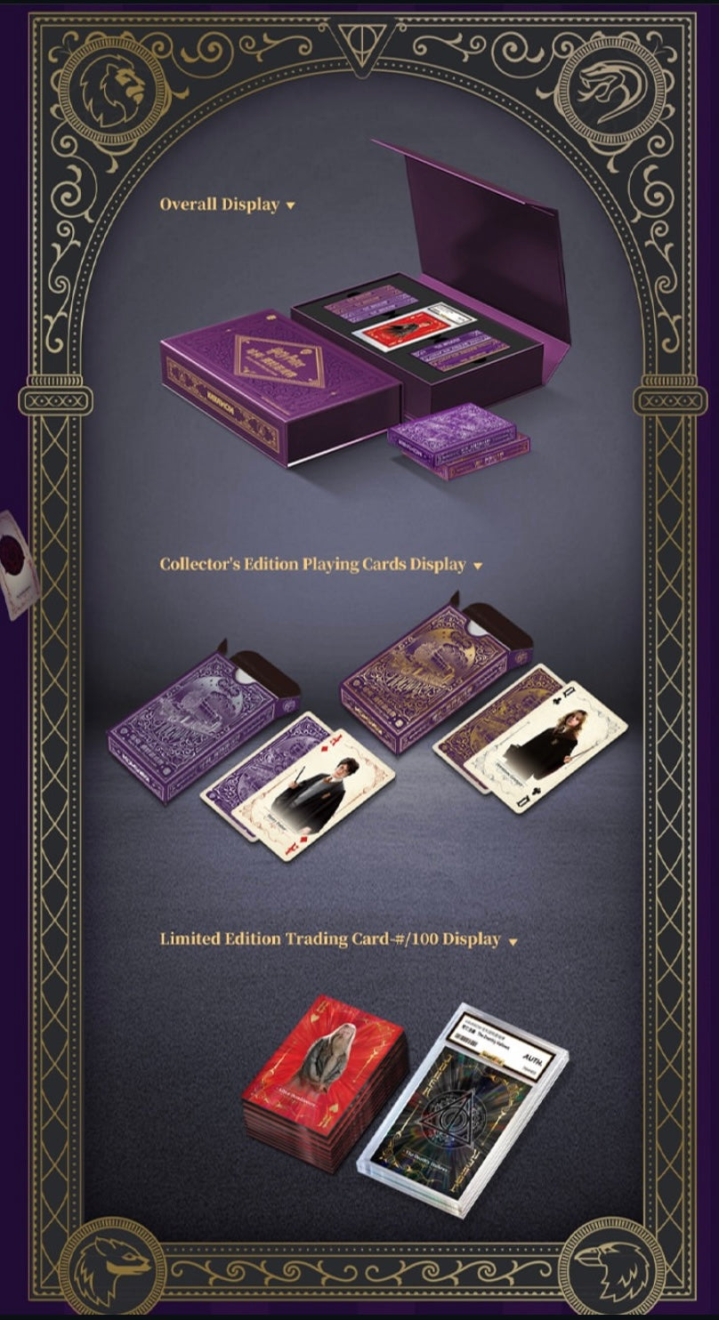 Harry Potter Playing Cards Kakawow