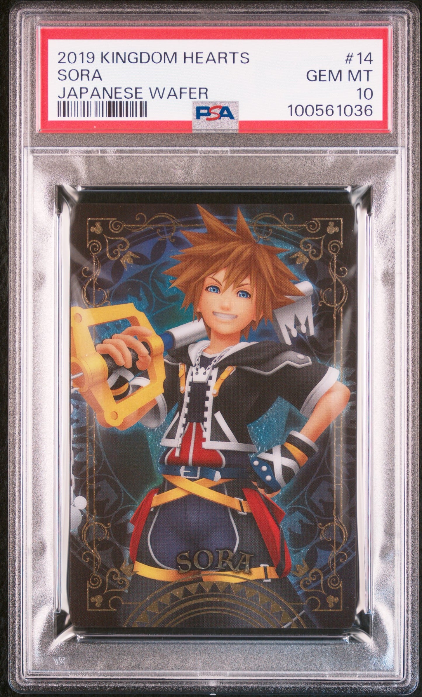 Kingdom Hearts Wafer PSA 10