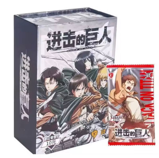 Attack On Titan Trading Cards Collection