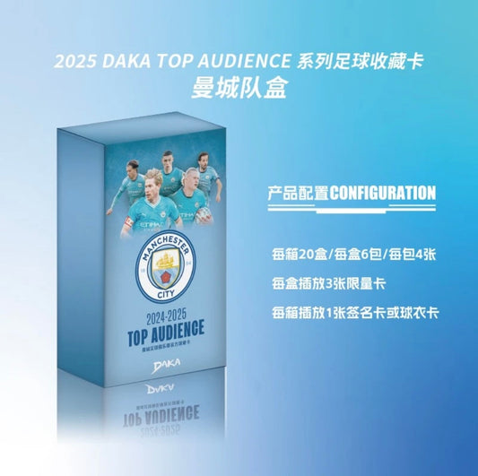 Daka Manchester City Top Audience 2024/2025