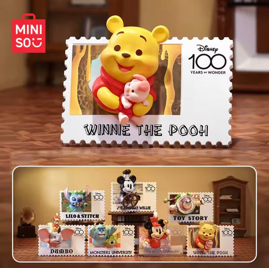 MINISO Disney 100 Retro Stamp Series Blind Box