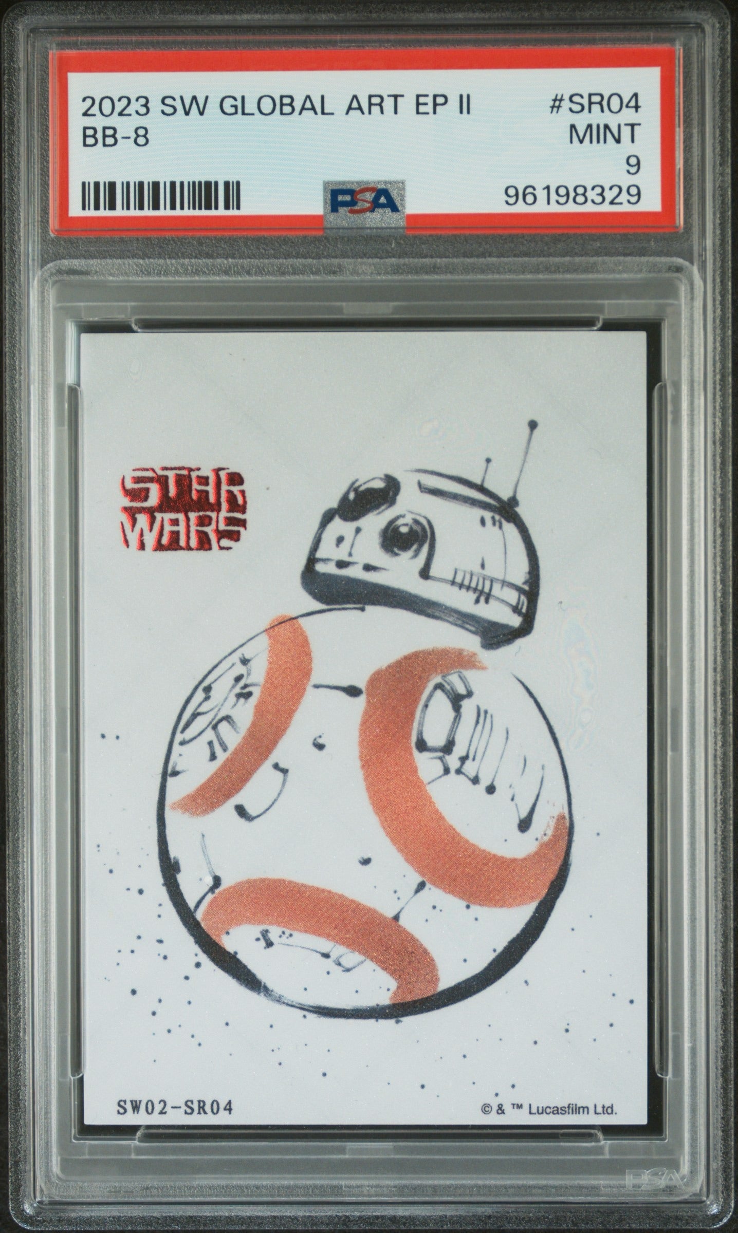 Star Wars Global Art Ep. II PSA 9