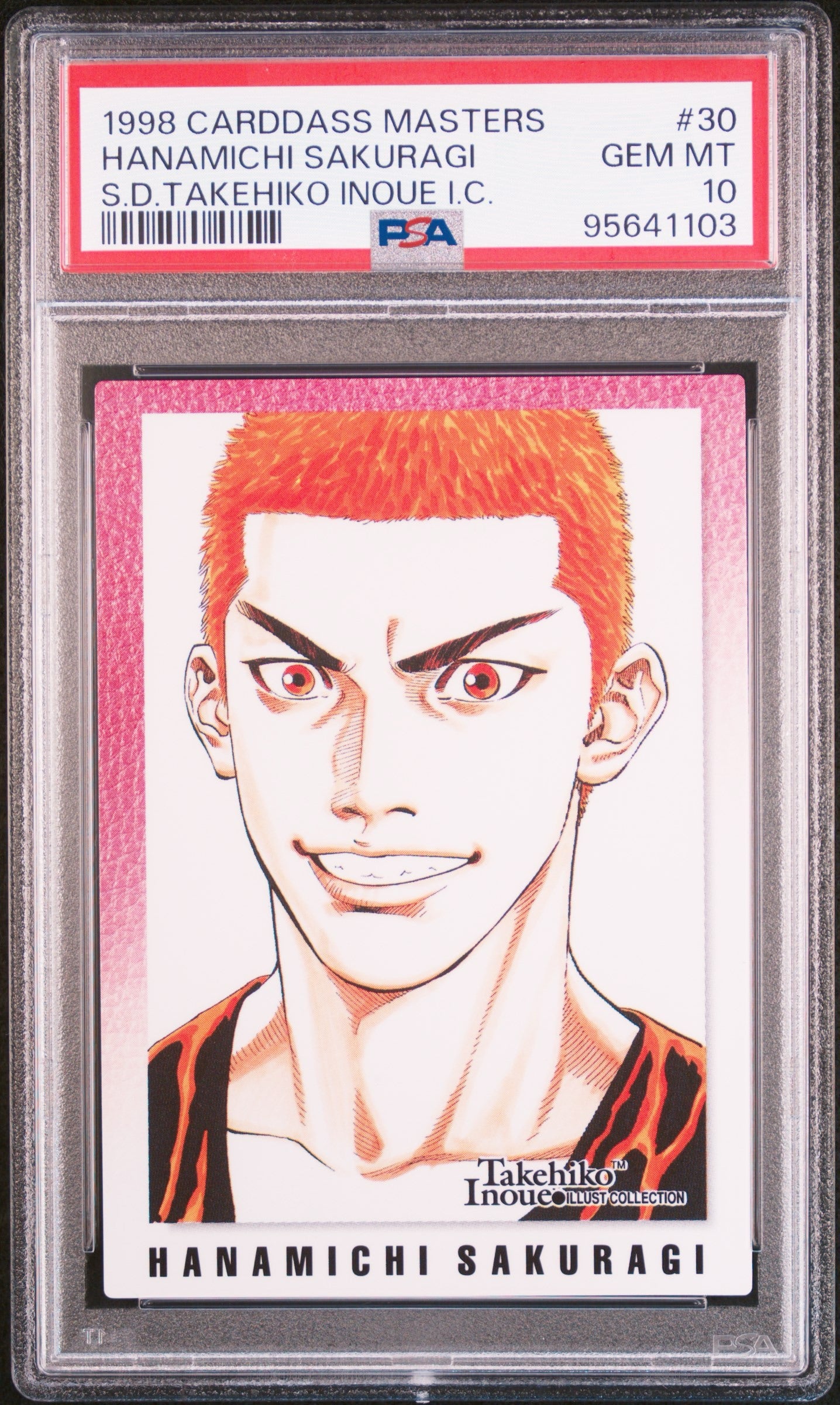 Slam Dunk Carddass Master PSA 10