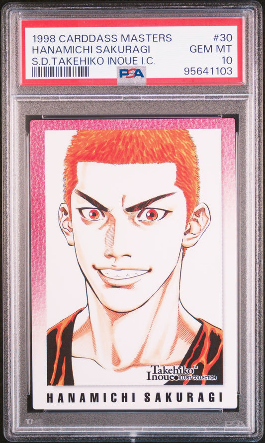 Slam Dunk Carddass Master PSA 10