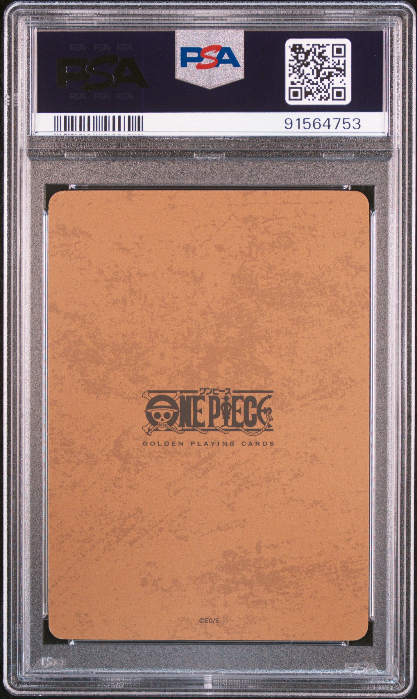 One Piece Golden Playing Cards Usopp / Luffy / Zoro PSA 10