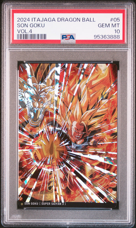 Dragon Ball Itajaga Vol. 4 Son Goku PSA 10