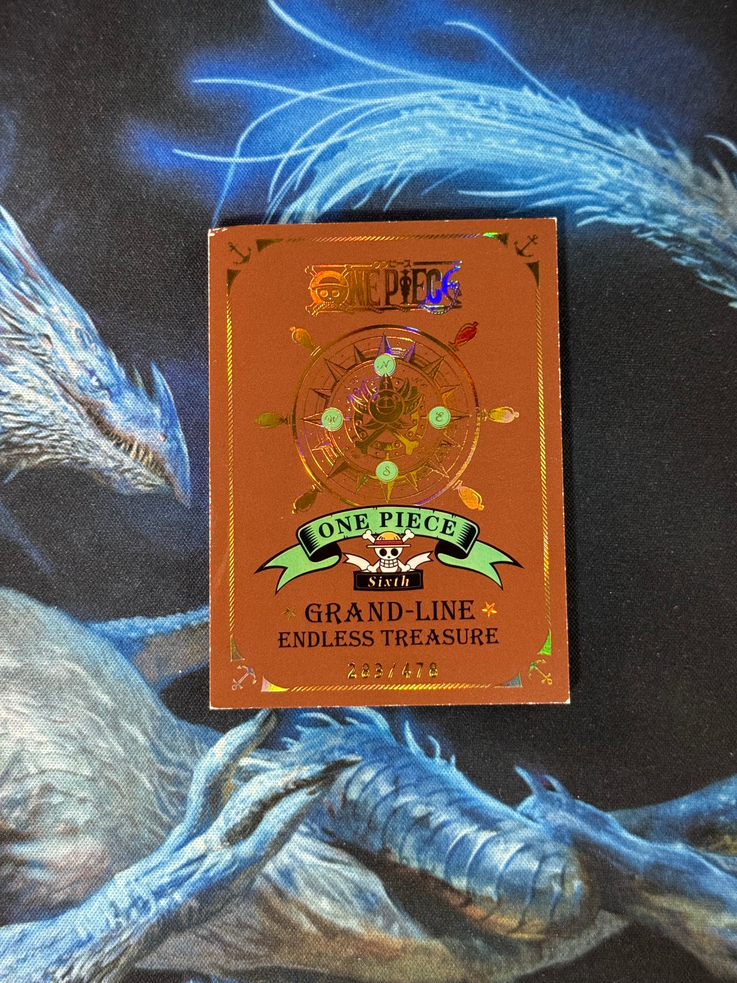 One Piece Endless Treasure 6 Shanks LSP Numbered Card 283/478