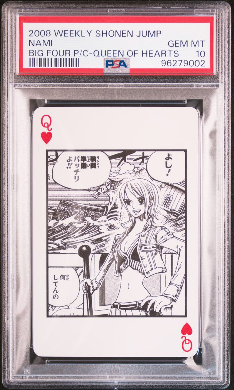 2008 Shonen Jump Nami Queen Of Hearts